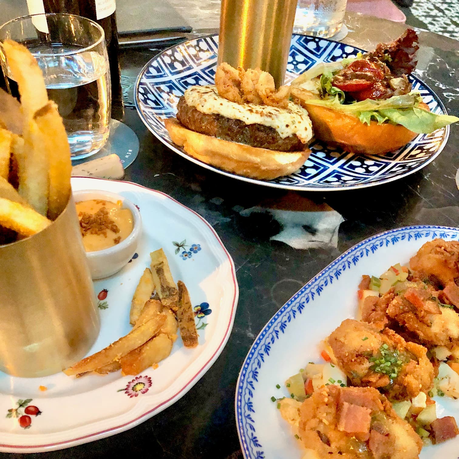 Peacocking With Food