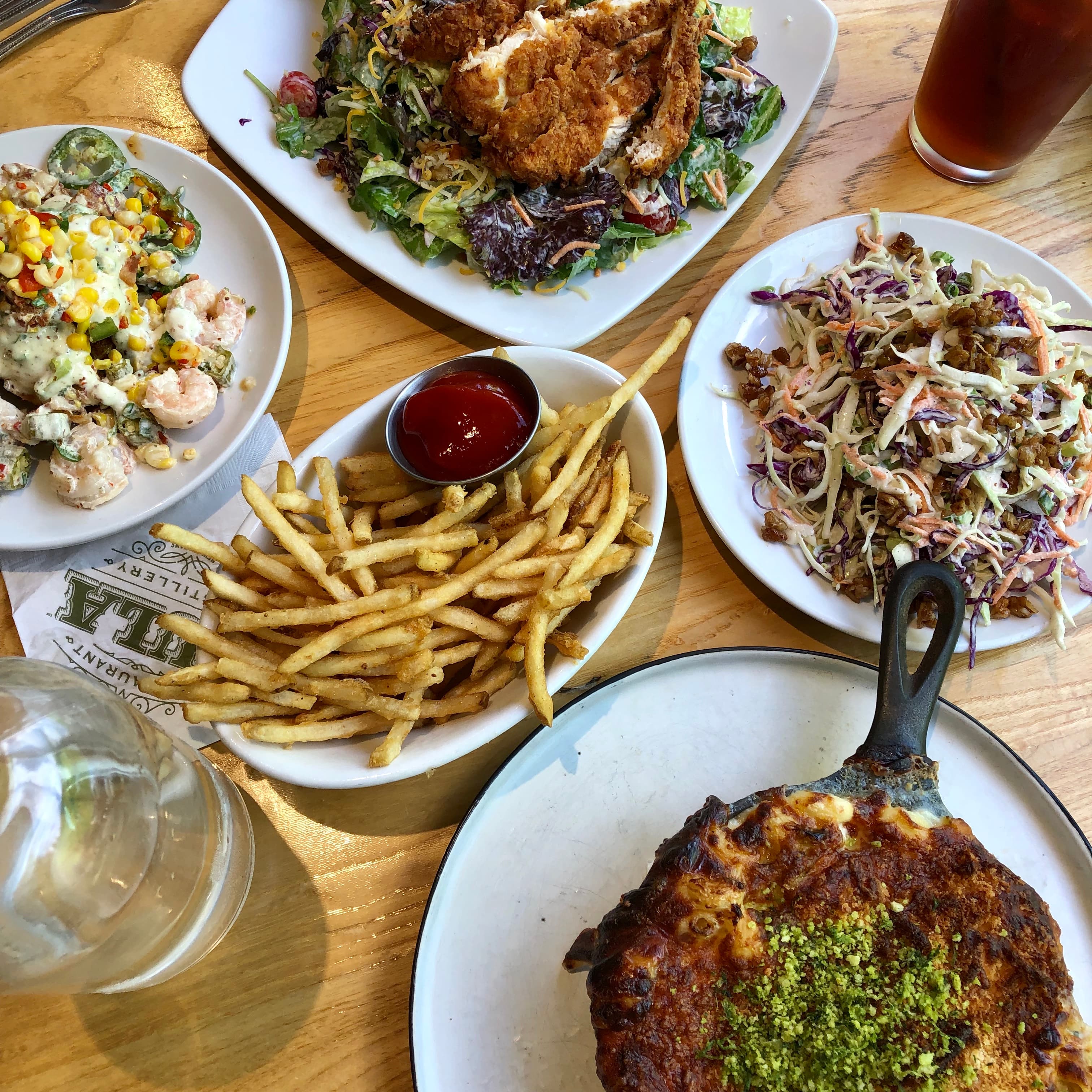 Food And Drink? No, Drink And Food Here