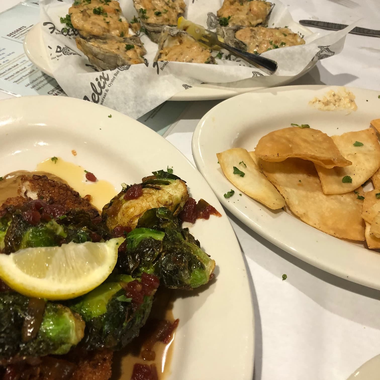 Felix’s. Again.