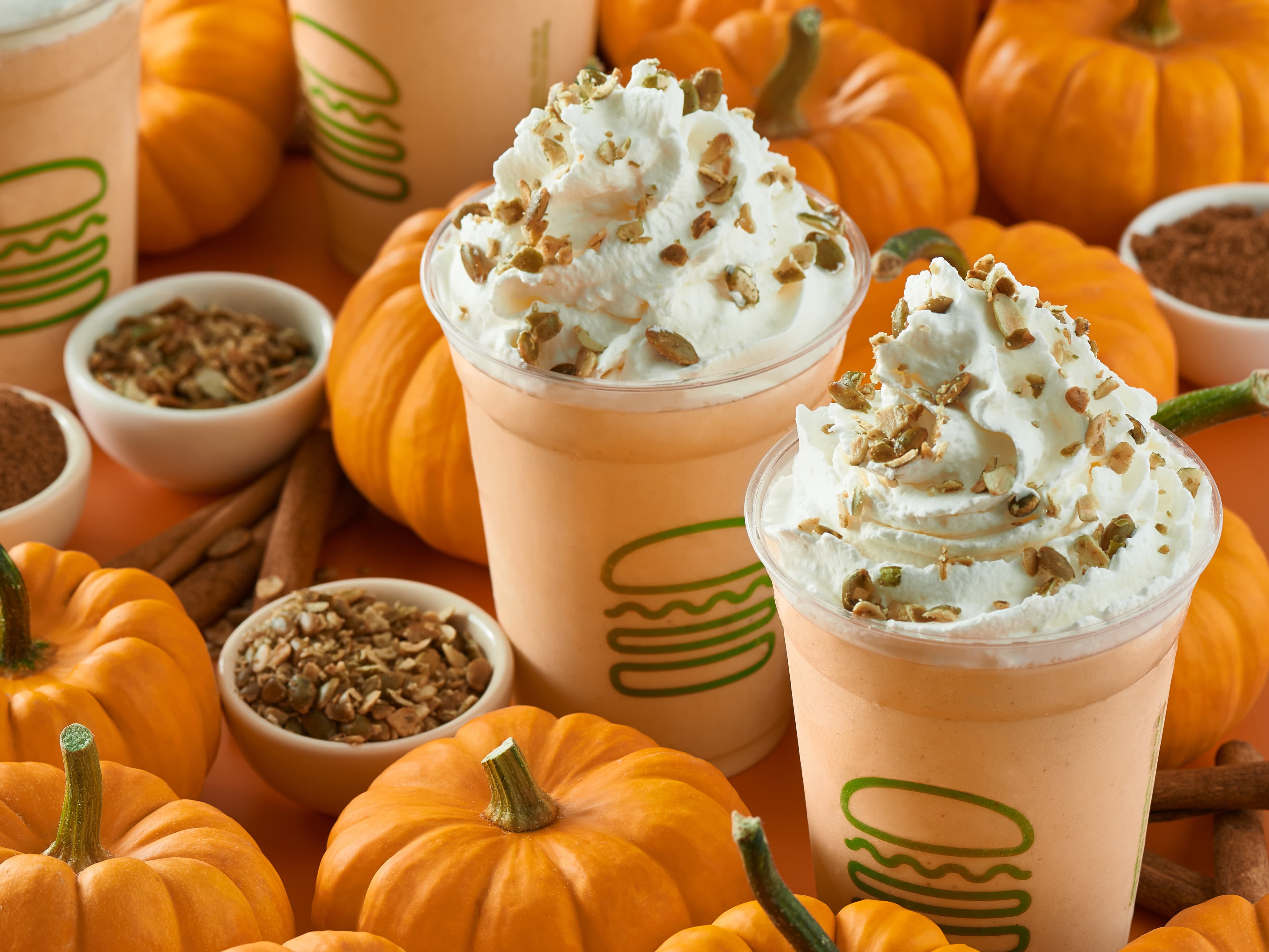 Hamburgers, Fries, Shakes,...Pumpkins?