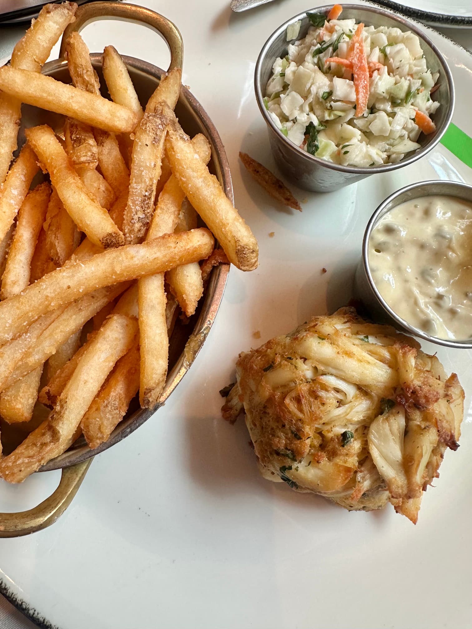 Two Dishes, Same Crab